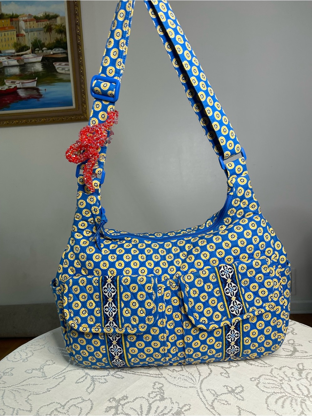 🦋 VINTAGE Y2K VERA BRADLEY CARGO SLING BAG 🦋